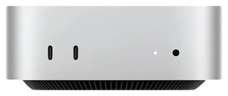 Mac mini 银色机身正面